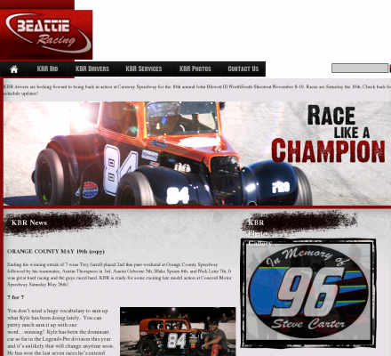 Sports Motorsports Auto Racing News  Media on Sports  Motorsports  Auto Racing  Stock Cars   Beattie Racing