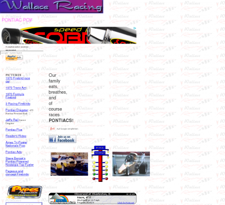 Sports Motorsports Auto Racing Events on Sports  Motorsports  Auto Racing  Drag Racing   Wallace Racing  Home