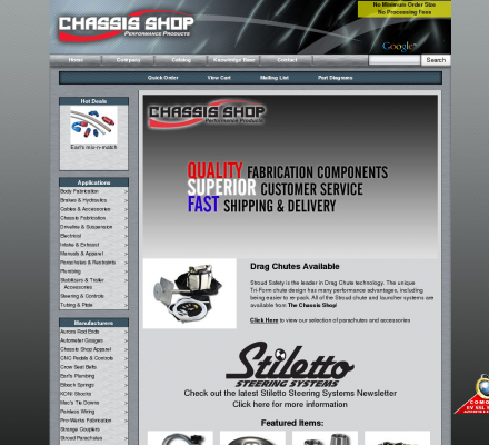 Auto Racing Supplies on Description   Shopping  Sports  Motorsports  Auto Racing   Chassis