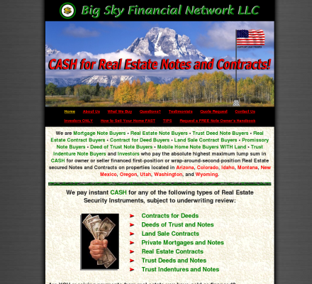 Real Estate Contract on Sale Contract Buyers  Trust Deed Note Buyers  Real Estate Contract