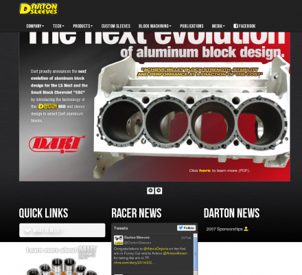 Careers  Auto Racing Industry on Manufactures Cylinder Sleeves And Liners For The Racing Industry