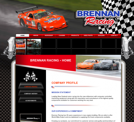 Business Automotive Auto Racing on Business  Automotive  Auto Racing   Brennan Racing  Manufacturers